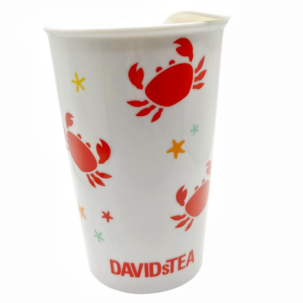 DAVIDsTEA Crab 🦀 Print Travel Mug